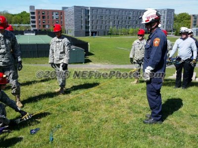 05/21/2015 Low Angle Rescue Training Bridgewater MA