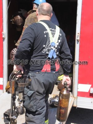 04/15/2016 Flashover Training Whitman MA