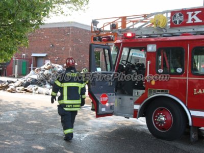 05/12/2016 Trash Truck Fire Kingston MA