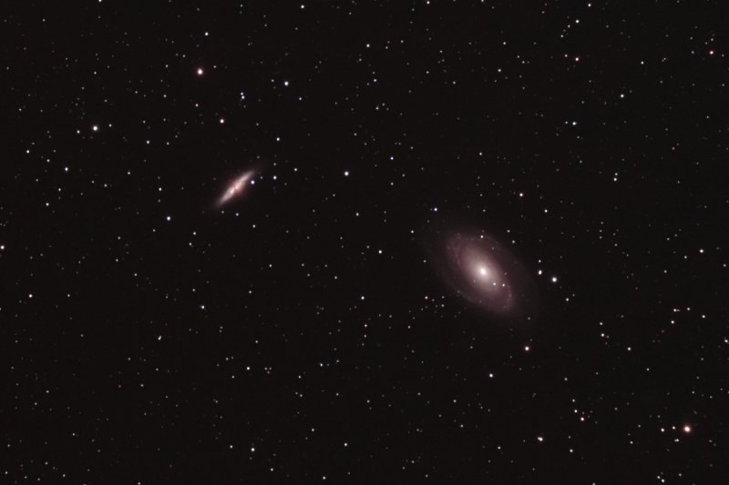 M81 (right) & M82, in Ursa Major