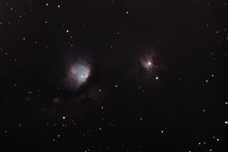 Reflection nebula M78 in Orion
