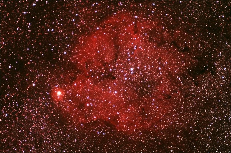 Nebula NGC 1396 in Cepheus