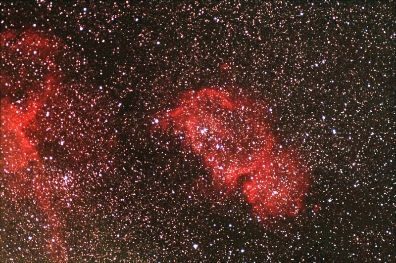 The Baby or Soul Nebula, IC 1848, in Cassiopeia
