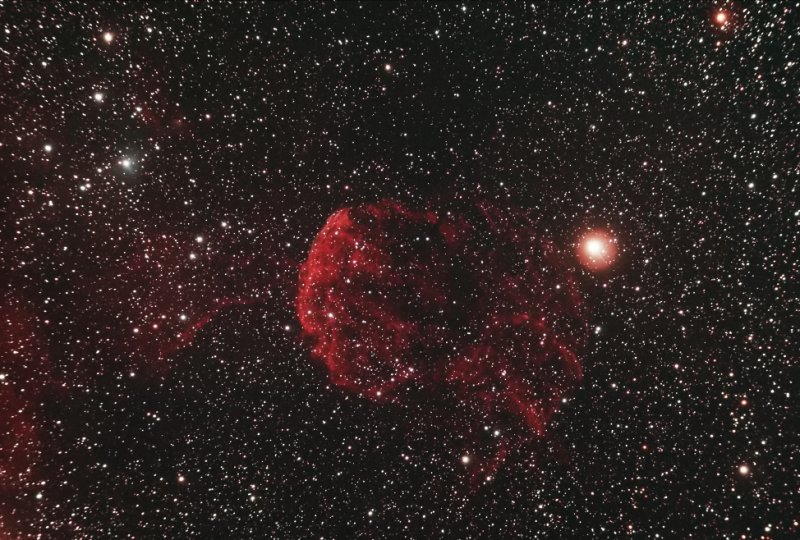 The 'Jellyfish Nebula', IC 443 in Gemini