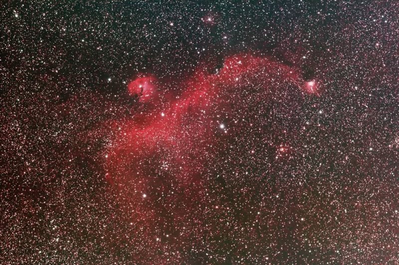'Seagull Nebula', IC 1277 in Monoceros