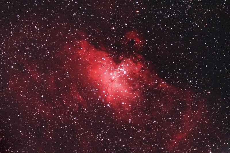 The Eagle Nebula, M16, in Serpens Cauda