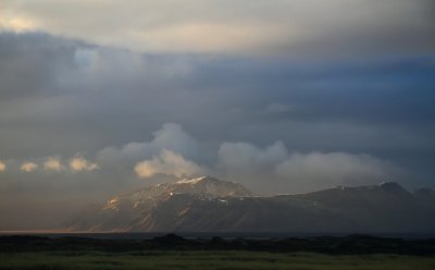 Late afternoon light, Katla volcano