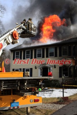 Charlton MA - Garage fire extends to Dwelling; 44 AF Putnam Rd. - March 26, 2014