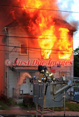 Webster MA - 3 Alarm Structure fire; 28 Fifth Ave. - July 5, 2014