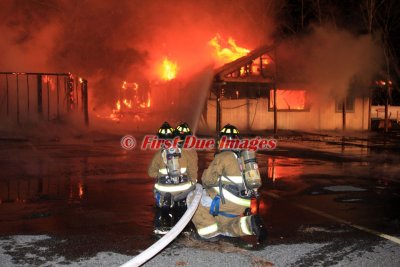 Thompson CT - 2 Alarm Structure fire; 274 Riverside Dr. - March 16, 2016