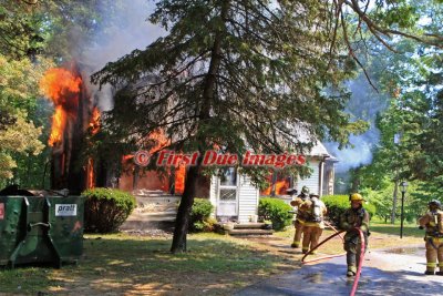 Thompson CT - Structure fire; 148 Jezierski Rd. - June 24, 2016