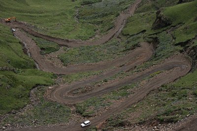 Road to the Sani Pass