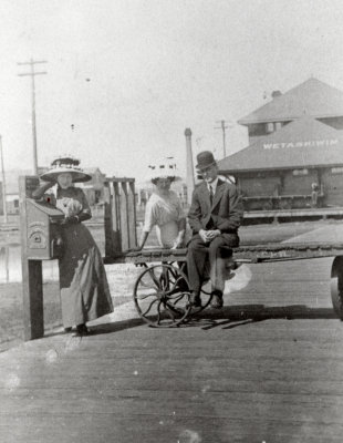 Group at Train Station