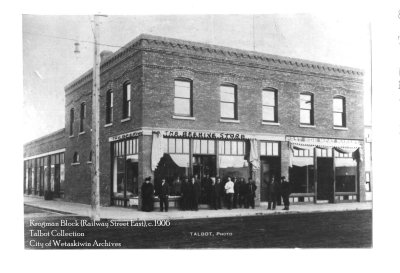 Krogman Block (Railway Street East), c.1906