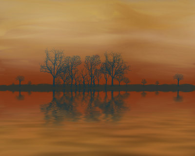 Misty Landscape