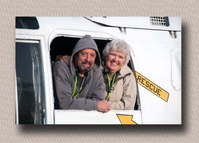 Greg and Debi in the Chopper