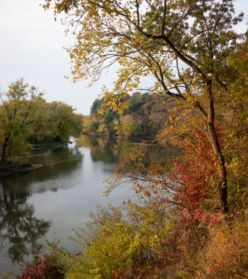 Rock River, Bluff View in October 