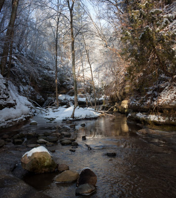 Upper Dells in Late Winter 