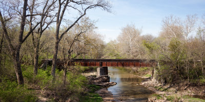 Trestle over West Bureau Creek 