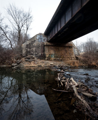 BNSF Bridge Over Somonauk Creek