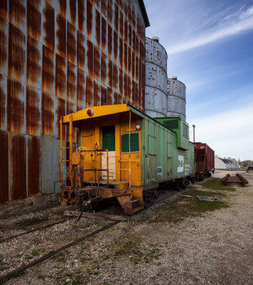 Sidelined Caboose