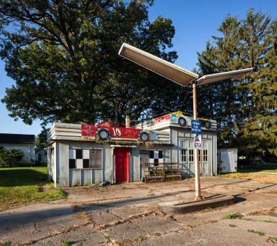 Abandoned Service Station 