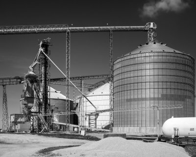 Grain Bins at Ransom 