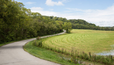 Empty Hayfield 