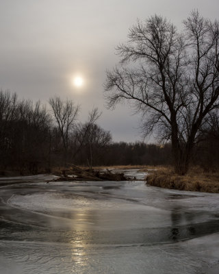 Morning Sun and Ice 