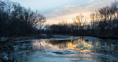 Icy Sunrise 