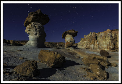 Hoodoos By Moonlight