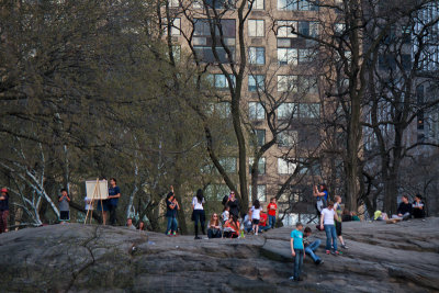 rock people, Central Park