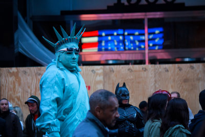 Liberty and Bat Man