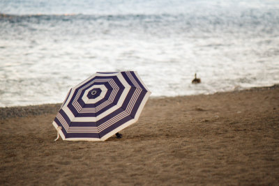 life is a beach - beach umbrella