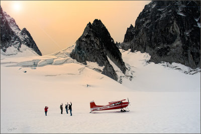 Flying - Talkeetna, Alaska...