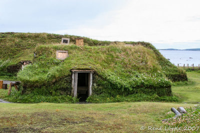 Anse-aux-Meadows, maison Viking