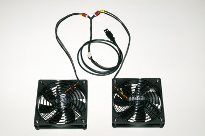 Completed USB coolers