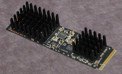 SSD (512GB) with Heat Sinks added