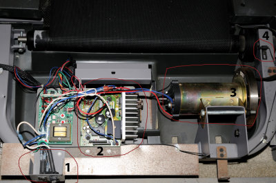 Treadmill innards