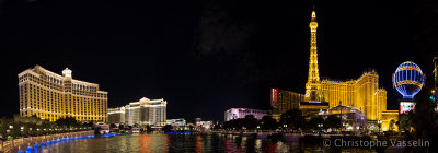 Panoramique view of Las Vegas