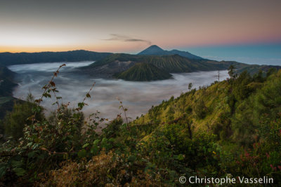 Bromo, Semeru and Batok volcanos