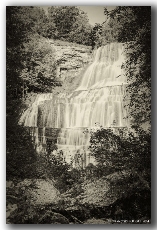 Cascades du Hrisson: lEventail 62 m