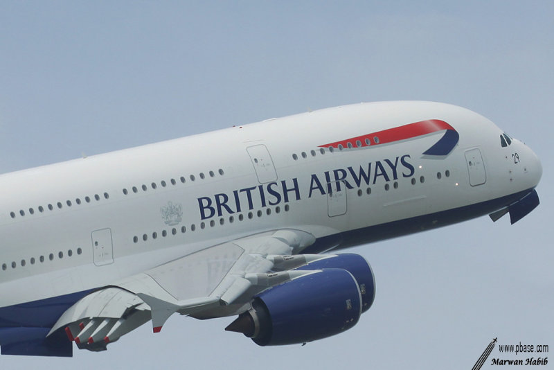 Le Bourget 2013 - Airbus A380-800 British Airways