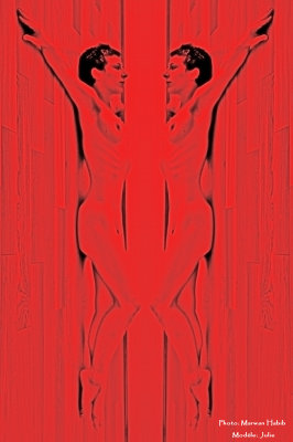 Julie - Double red nude / Double nudit rouge