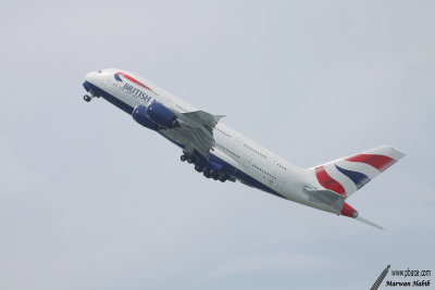 Le Bourget 2013 - Airbus A380-800 British Airways