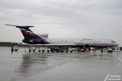 Tupolev TU154M Aeroflot