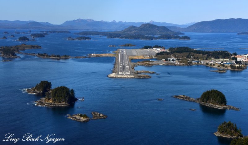 Sitka Airport, Sitka Sound, Alaska  