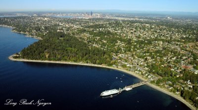 Fauntleroy Ferry dock and Lincoln Park, West Seattle
