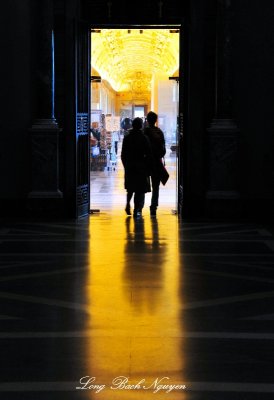 Entering the Hall of Maps, Vatican Museums, Rome, Italy 058