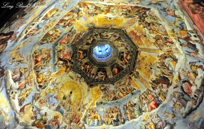 Giorgio Vasari's Frescoes, Last Judgement, The Duomo, Florence, Italy
